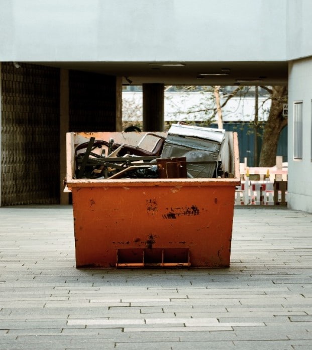 benne 30 mètres cubes gravats, déchets verts, ferrailles, DIB Bastia